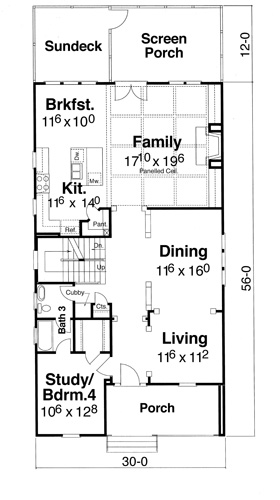 First Floor image of HEFFERNAN House Plan
